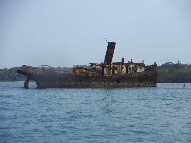 Wreck diving no tanks