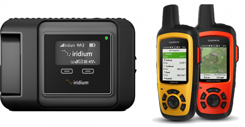 Iridium GO, Garmin inreach