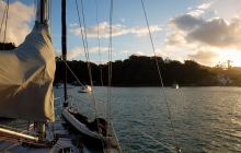 Anchored up at Kawau Island