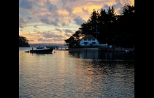 Bon Accord Harbour, Kawau, our home for almost 2 weeks