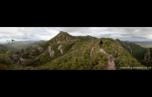 View over Great Barrier Island