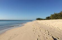 Atoll warm waters