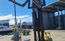 Super tall forklift!!