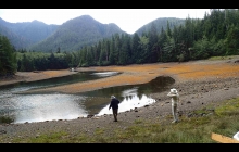 grandparent set for a hiking at Trotter Bay