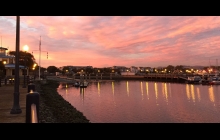 Evening light at Marina Bay Yacht Harbour, HaiYun's new home