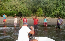 Waterfall Bay, Leon Bay, Vanua Lava