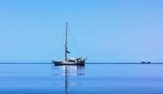 On Anchor, Moramba Bay Madagascar